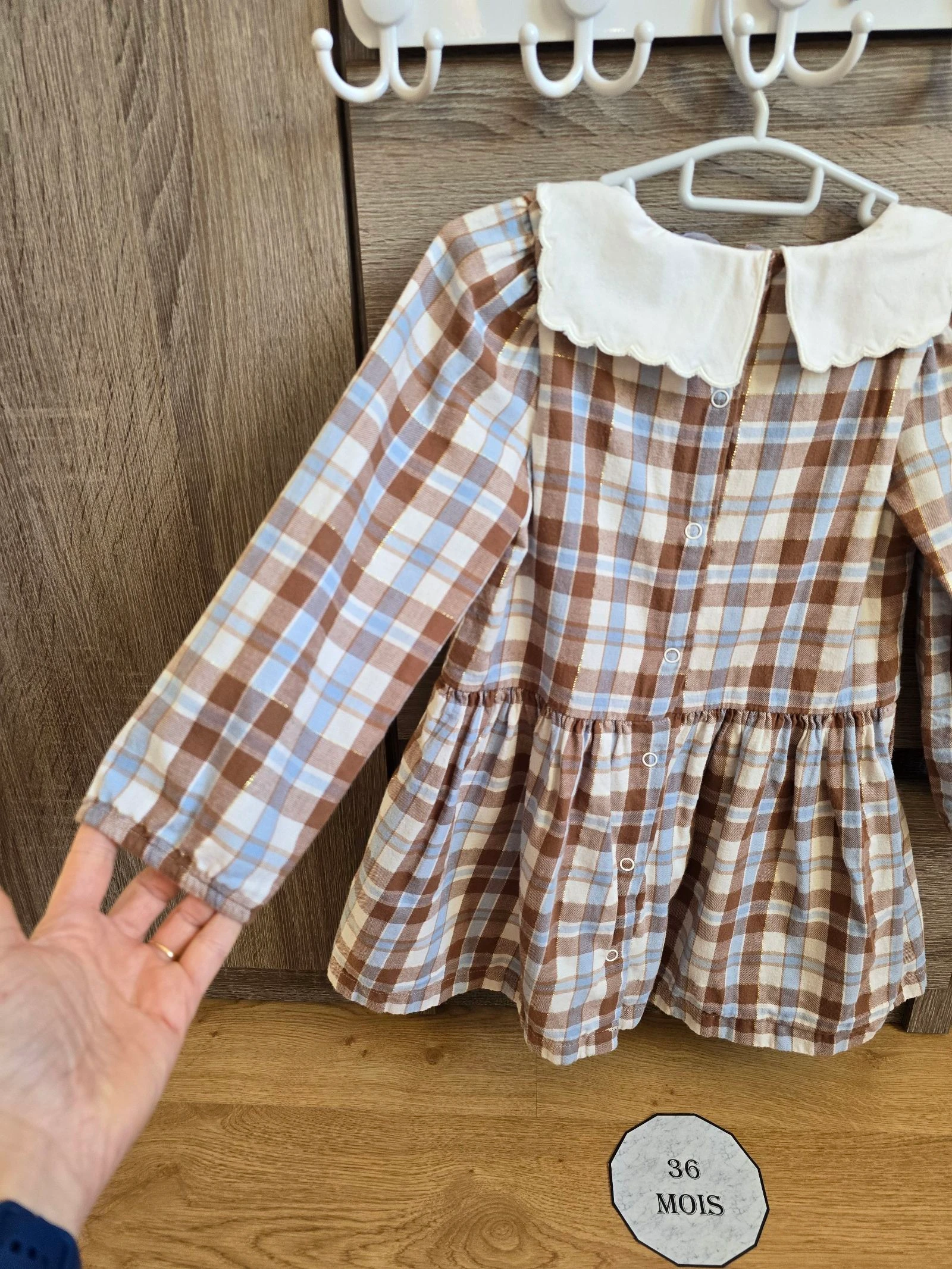 Vestido para Bebê - Vestido + Colete - Sergent Major - 36 meses 92 cm – photo 9